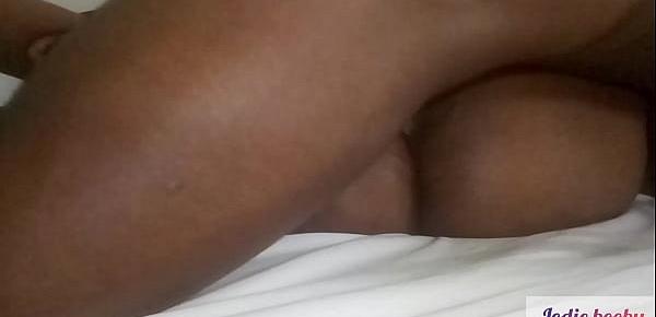  Big Ass Jodiebooby loves kenyan Dick deep her Ebony Wet Pussy